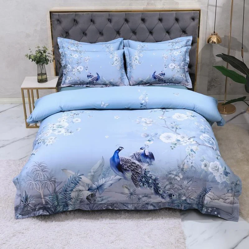 Blue Solaire – Duvet Cover Set of Egyptian Cotton -  - #tag1#