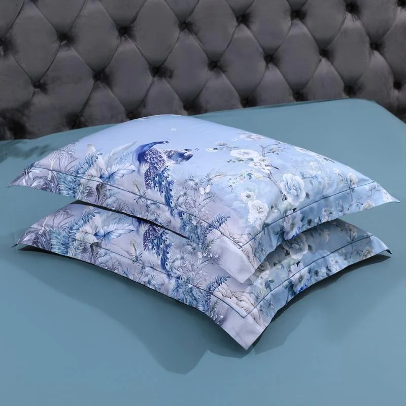 Blue Solaire – Duvet Cover Set of Egyptian Cotton -  - #tag1#