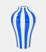 Blue_and_White_Striped_Ceramic_Vase_Nautical-Inspired_Home_Decor_-_-_tag1_-4153288 Blue and White Striped Ceramic Vase Nautical Inspired Home Decor tag1