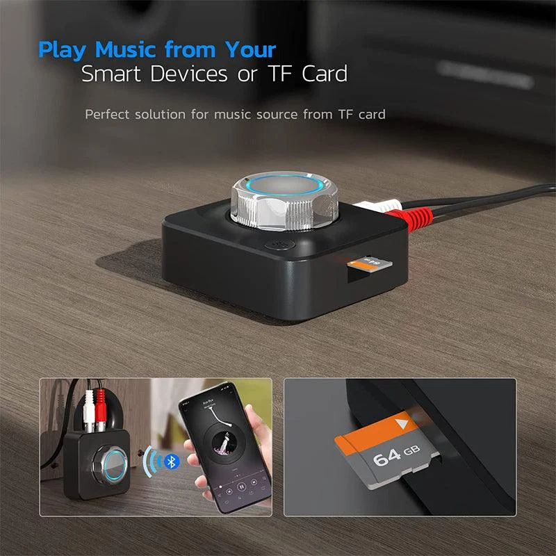 Bluetooth 5.0 Audio RCA Receiver -  - #tag1#