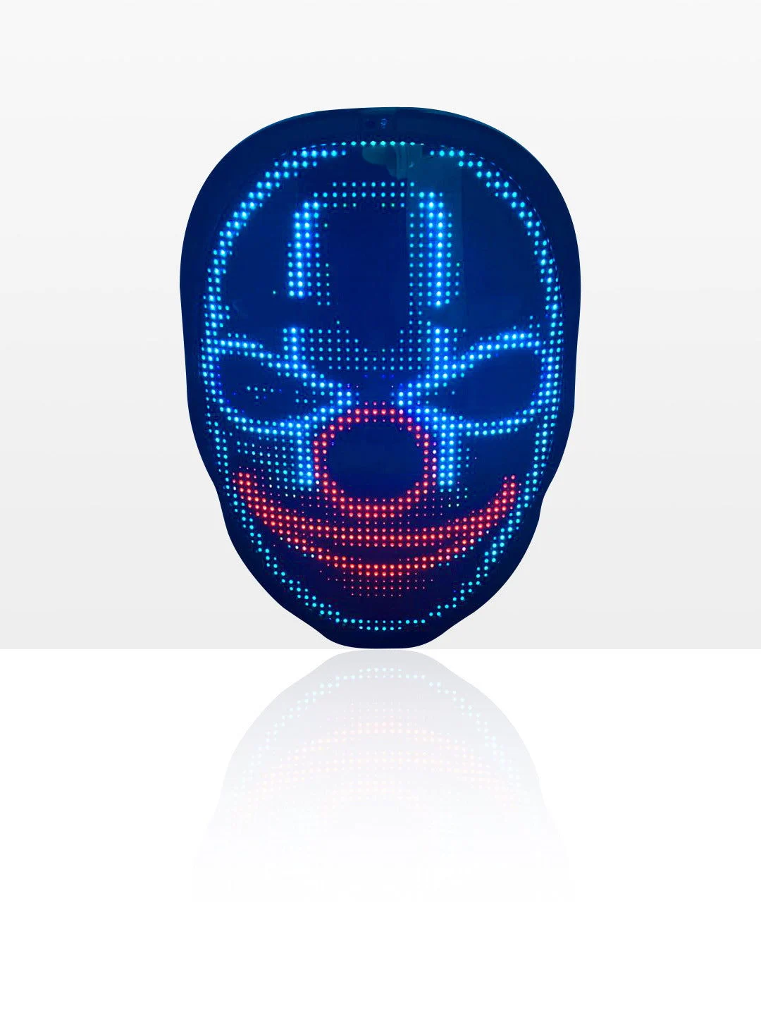 Bluetooth APP Full-color Led Face-changing Luminous Mask Halloween Mask -  - #tag1#