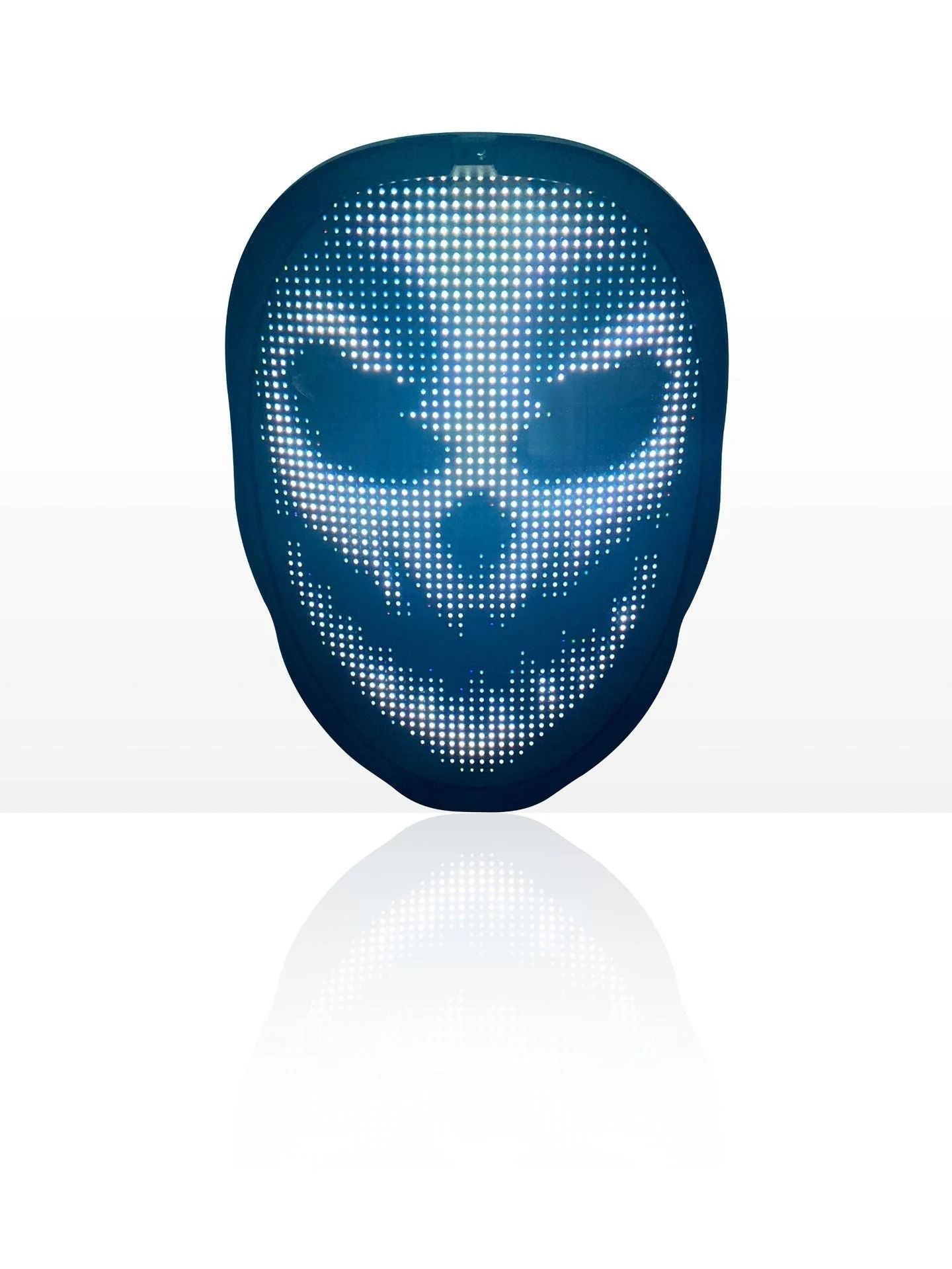 Bluetooth APP Full-color Led Face-changing Luminous Mask Halloween Mask -  - #tag1#