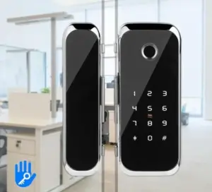 Bluetooth Fingerprint Glass Door Lock