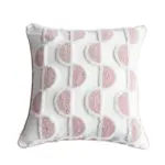 Blush Tuft Pillow Cover tag1