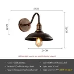 BoDo Industrial Wall Lamp tag1