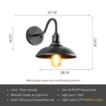 BoDo Industrial Wall Lamp tag1