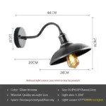 BoDo Industrial Wall Lamp tag1