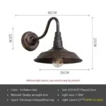 BoDo Industrial Wall Lamp tag1