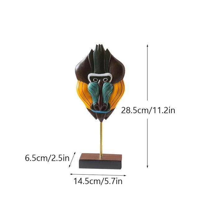 Bohemian Abstract Face Figurines -  - #tag1#