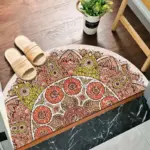 Bohemian_Anti_Slip_Semi-circular_Doormat_-_-4140654 Bohemian Anti Slip Semi circular Doormat