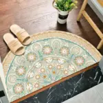 Bohemian_Anti_Slip_Semi-circular_Doormat_-_-4140660 Bohemian Anti Slip Semi circular Doormat