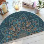 Bohemian_Anti_Slip_Semi-circular_Doormat_-_-4140702 Bohemian Anti Slip Semi circular Doormat