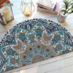 Bohemian_Anti_Slip_Semi-circular_Doormat_-_-4140715 Bohemian Anti Slip Semi circular Doormat