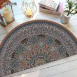Bohemian_Anti_Slip_Semi-circular_Doormat_-_-4140735 Bohemian Anti Slip Semi circular Doormat