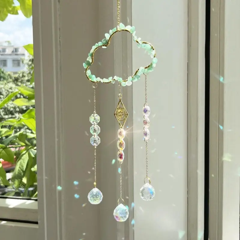 Bohemian Cloud Suncatcher Window Hangings tag1
