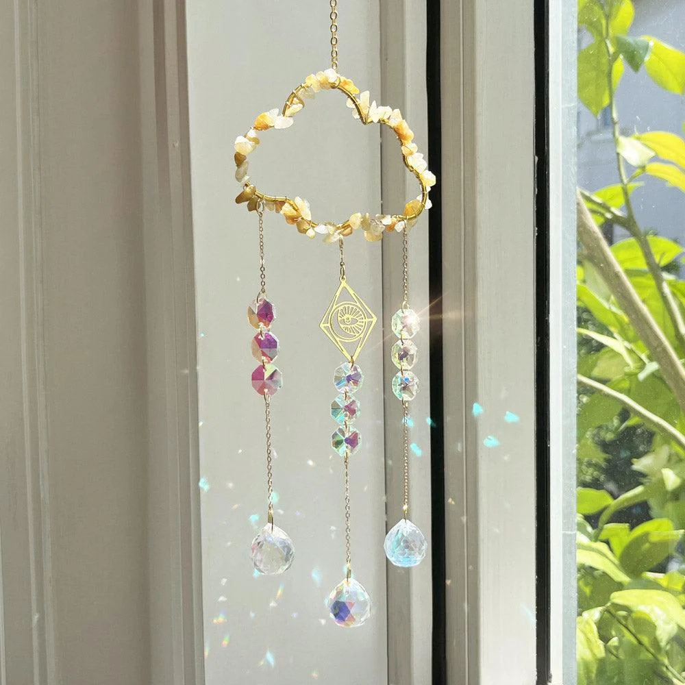 Bohemian Cloud Suncatcher Window Hangings -  - #tag1#
