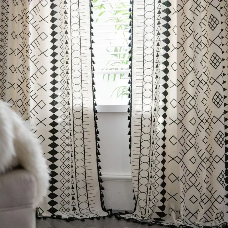 Bohemian_Cotton_Linen_Window_Curtain_-_-_tag1_-4154395 Bohemian Cotton Linen Window Curtain tag1