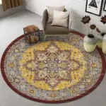 Bohemian_European_Persian_Round_Rugs_Living_Room_Carpet_Decoration_-_-4140991 Bohemian European Persian Round Rugs Living Room Carpet Decoration