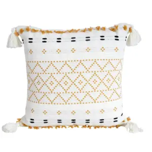 Bohemian Geometry Pattern Pillow
