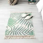 Bohemian Handwoven Floor Mat tag1