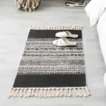 Bohemian Handwoven Floor Mat tag1