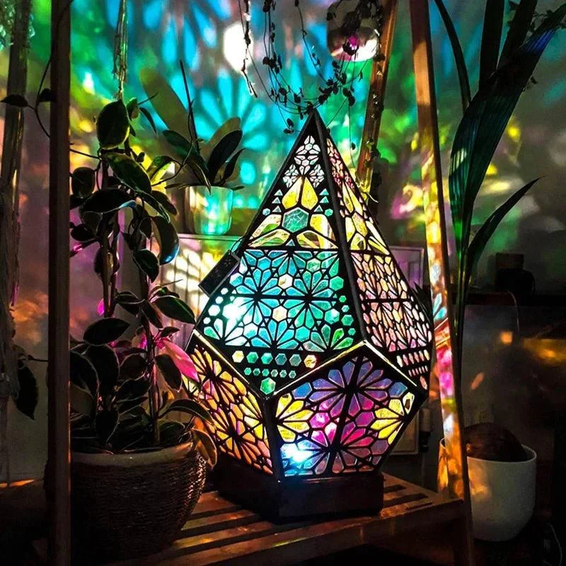 Bohemian Style 'Starry Sky' Projection Lamp -  - #tag1#