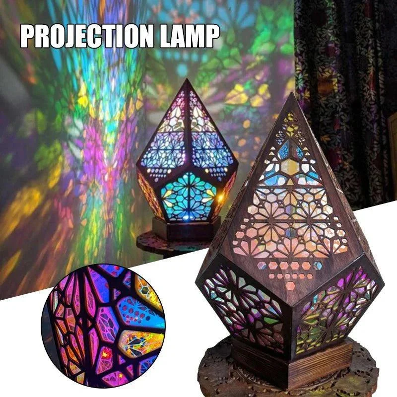 Bohemian Style 'Starry Sky' Projection Lamp -  - #tag1#