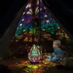 Bohemian Style Starry Sky Projection Lamp tag1