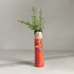 Bohemian style family vases