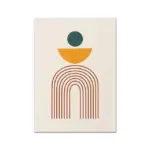 Boho Abstract Canvas Wall Art
