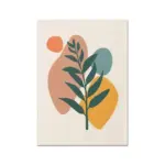 Boho Abstract Canvas Wall Art