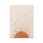 Boho Abstract Canvas Wall Art