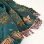 Boho_Blanket_-_Reversible_embroidered_cotton_blanket_with_birds_and_flowers_-_-_tag1_-4155290 Boho Blanket Reversible embroidered cotton blanket with birds and flowers tag1