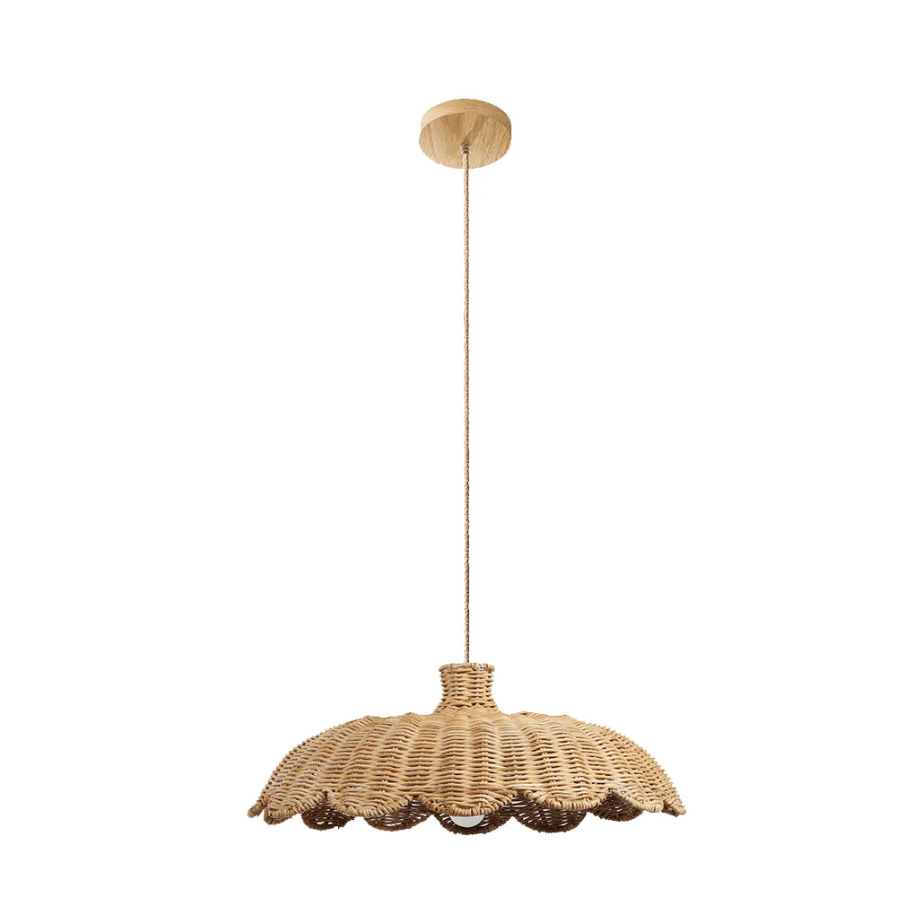 Boho Creative Decor Rattan Woven Pendant Lamp -  - #tag1#