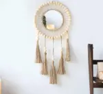 Boho Decorative Macrame Mirrors