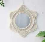 Boho Decorative Macrame Mirrors
