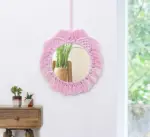Boho Decorative Macrame Mirrors