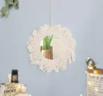 Boho Decorative Macrame Mirrors