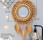 Boho Decorative Macrame Mirrors