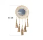 Boho Decorative Macrame Mirrors