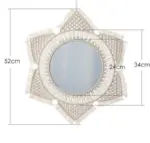 Boho Decorative Macrame Mirrors