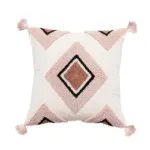 Boho Embroidered Throw Pillowcase tag1