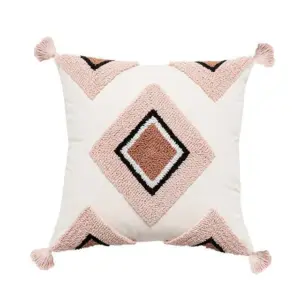 Boho Embroidered Throw Pillowcase