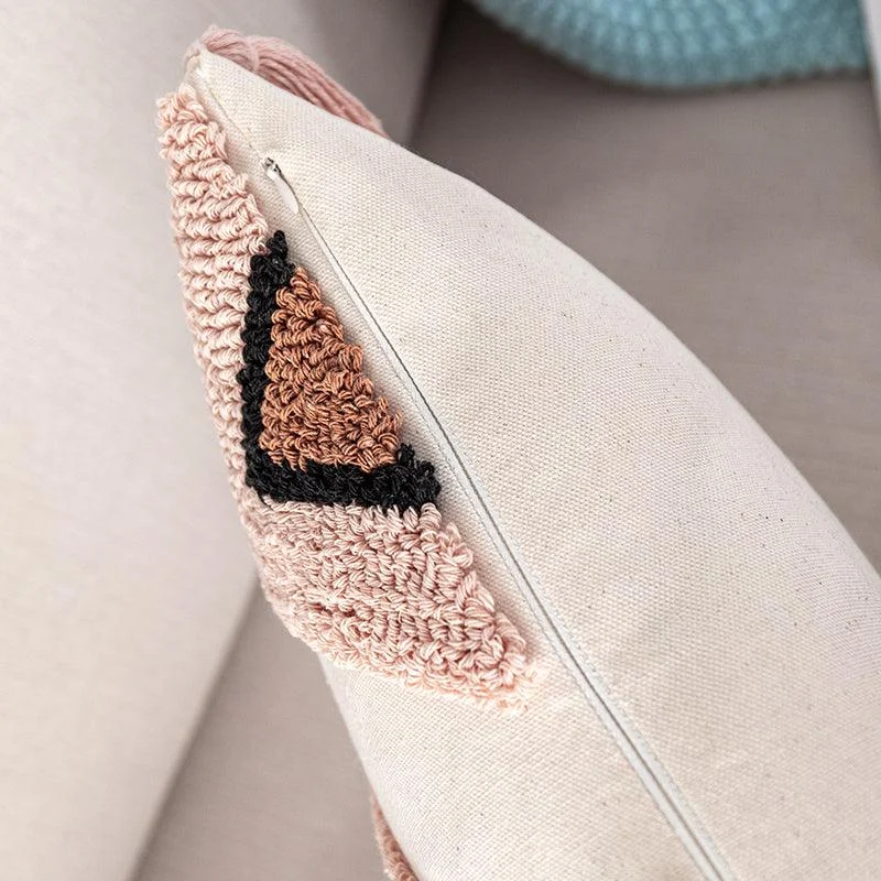 Boho Embroidered Throw Pillowcase -  - #tag1#