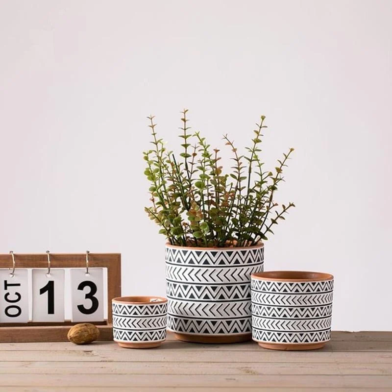Boho Geometric Vase -  - #tag1#