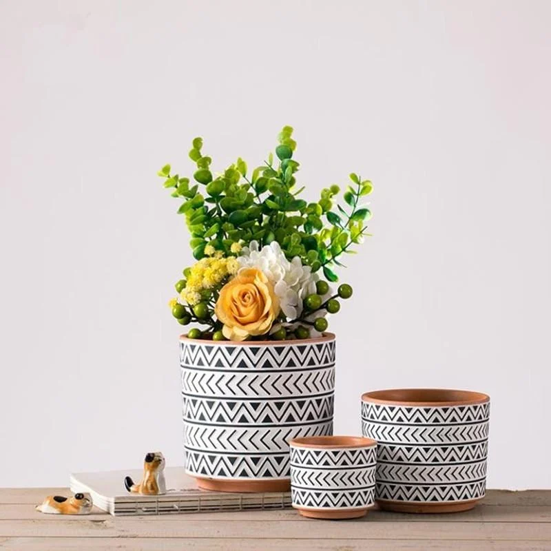 Boho Geometric Vase -  - #tag1#