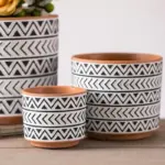 Boho Geometric Vase tag1