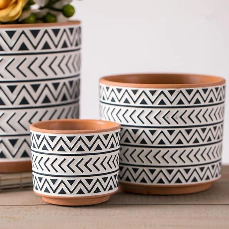 Boho Geometric Vase -  - #tag1#