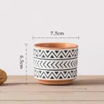 Boho Geometric Vase tag1