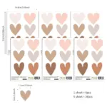 Boho_Hearts_Wall_Sticker_Kids_Room_Decor_-_-4141948 Boho Hearts Wall Sticker Kids Room Decor